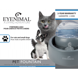 Pet Fountain - fontaine à eau pour animaux de compagnie EYENIMAL